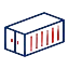 Sea freight icon